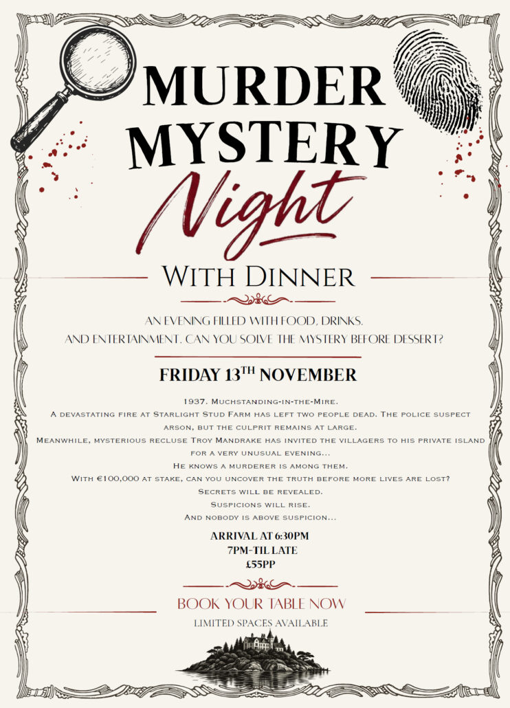 Murder Mystery Nights in Somerset
